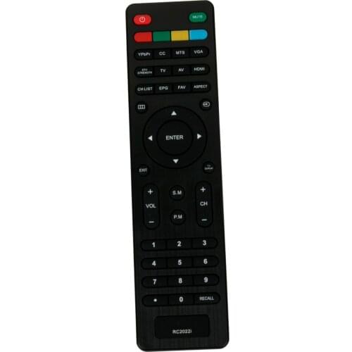 New RC2022i TV remote control fits For iSYMPHONY VIORE LED TV LED32IH50 LED19IH50 LED24IF50 LED26IF50 LED32VH50 LED26IF50 50FS38