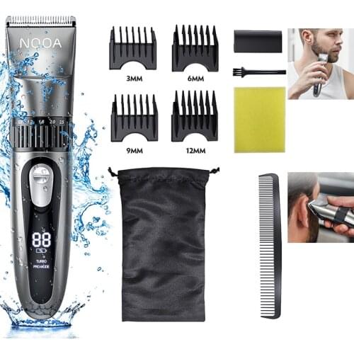 Barber Electric Hair Clipper Washable Rechargeable Professional Hair trimmer hairdressing Machine Hair Trimmer For Men