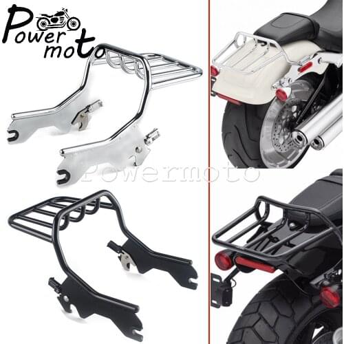 Motorcycle Shelf Luggage Rack For Harley Softail Slim Street Bob Standard Deluxe Heritage Classic 114 FLSL FXBB FXST FLDE FLHCS