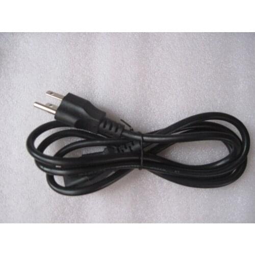 50pcs US Plug 1.5M 1.8M 3 Prong AC Power Cord Cable with Fuse Power Adapter Supply Replacement Copper Wire Cable