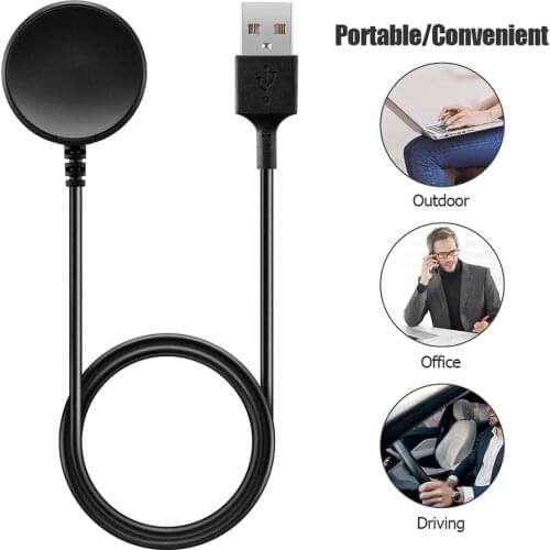 USB Charging Cable Charger Power Adapter for Samsung Galaxy Watch Active 2 (40mm 44mm) smart watch easy to carry Charging Cable