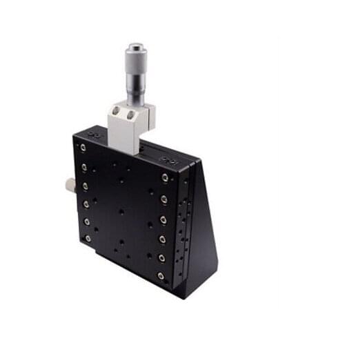 Z-axis 90X90mm Vertical Adjustable Precision Linear Stage Cross-roller Bearing