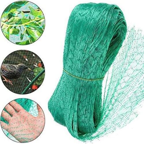 Garden Bird Protective Netting Reusable Mesh Fruit Tree Scaffolding Net for Fruits Vegetables Plants Green