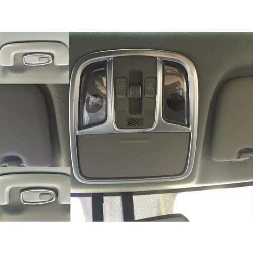 3pcs Reading lamp decoration The middle part style Car Automotive interior trim For Kia Sportage Kx5 2015-2018