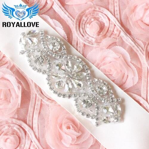 30 pieces) Hand beaded rhinestone glass applique Iron on sew on crystal applique patches for wedding dress bridal sash belts