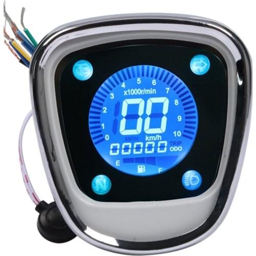 Motorcycle LCD Digital Odometer Speedometer Tachometer Assy for Honda Passport C50 C70 C90 PASSPORT Cub 70 90 C70