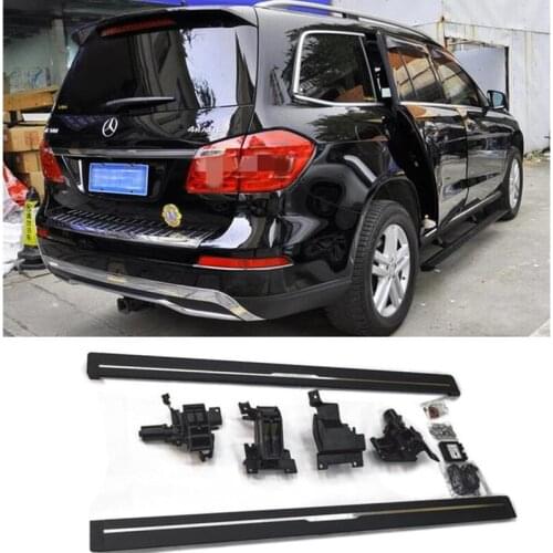 Electric Automatic Running Boards Side Step For Benz GL GLS X166 GLS350 GLS400 GLS450 2013-2019 High Quality Auto Accessories