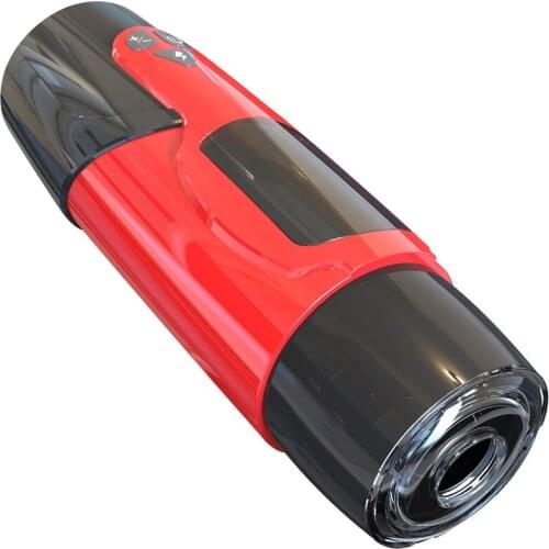 Male prostate massager masturbation cup adjustable automatic telescopic rotation couple sex flirting orgasm stimulation masturba