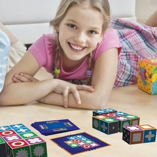 2021 HOT Matching Master Spatial Logic Board Game Memory Logical Thinking Training Toys