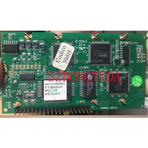 New Compatible For AMPIRE AG16080A FIQW35H AG16080AFIQW35H-A 16080A REV.D LCD Screen Display Panel