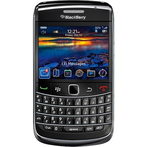 Original Blackberry 9700 Bold Mobile Phone GSM/WCDMA QWERTY Keyboard 3.2MP Camera Unlocked White Black color , Free Shipping