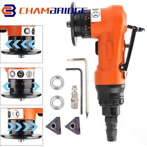 Adjustable Mini Pneumatic Chamfering Machine Metal Deburring Trimming Machine 45 Degree Chamfer Deburring Tools