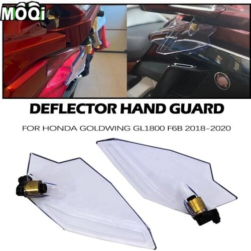 Adjustable Upper Air Deflectors Motorcycle Accessories For HONDA Gold Wing GL1800 Light Top Air Deflector Set 2018 2019 2020 F6B