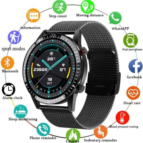 2021 Smart Watch I9 Touch Screen Hand Free Business Smartwatch Men Women Fitness Tracker Heart Rate Call Message Music Band Hot