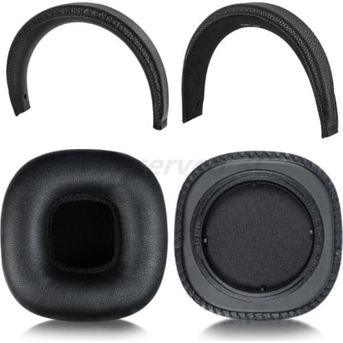 Replacement Ear Pads Cushion Headband Headset Accessories For MARSHALL Mid Bluetooth/MID ANC Headset Earpads