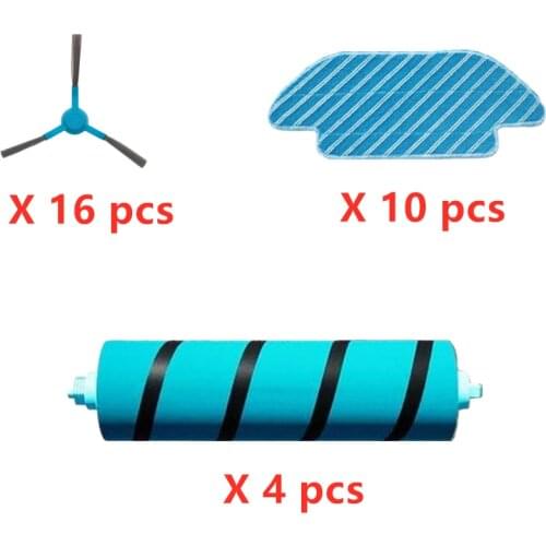 Replacement Parts for Cecotec Conga 4090 4490 4690 5090 5490 6090 7090 Vacuum Cleaner Accessories Roller Brush Side Brush Mop