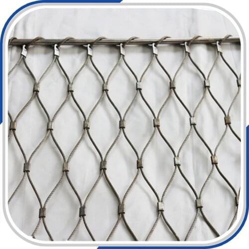 Ss304,ss316 flexible stainless steel cable net for anti theft bag