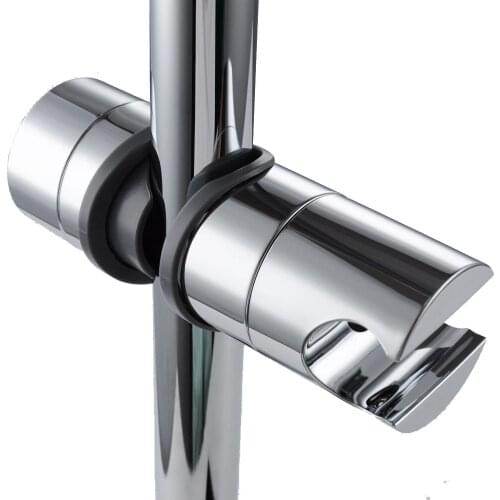 Universal Adjustable 18-25mm ABS Shower Slide Rail Bar Holder Lift Rod Support Bracket Bathroom Shower Faucet Rack Slide Bar