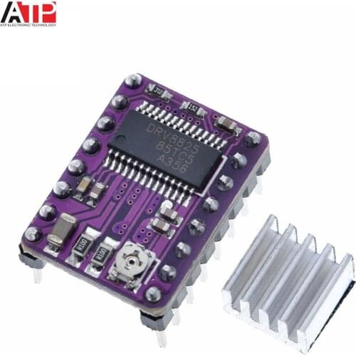 3D Printer Parts Stepstick Drv8825 Stepper Motor Driver Heatsink Reprap Replace Driver To Ramps 1.4 1.5 1.6 Control Board