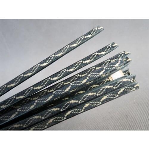 40STRIP LUTHIER FIGURED BINDING XL-70,Measures 6mm x1.2mm thick and 640mm long