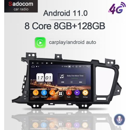 720P PX6 9" DSP PX6 2 din Android 10.0 8Core 4GB RAM 64GB ROM Car DVD Player RDS autoradio car radio For kia K5 OPTIMA 2011-2014