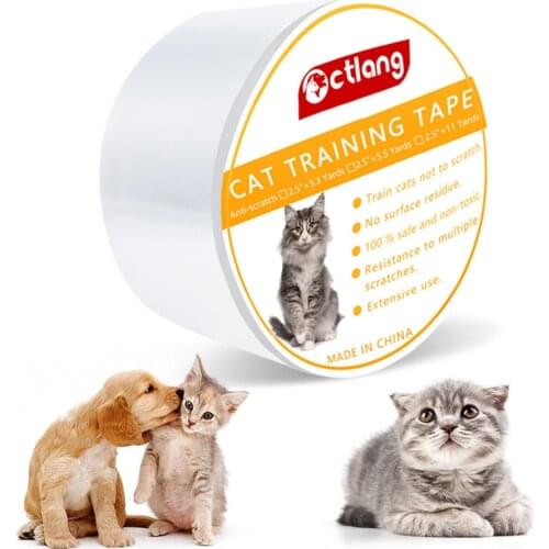 Anti-Scraching Protective Tape Sofa Self-Adhesive Cat Scratching Sticker Pet Scratch Protector Width 2.5 inch