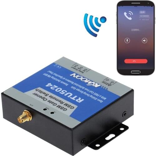 RTU5024 GSM Gate Opener Relay Switch Remote Control Door Access Wireless Door Opener By Free Call 850/900/1800/1900MHz
