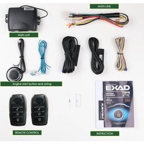 For VW, AUDI, Car Remote Start System Keyless Entry Start Stop 80-100M PKE Automatic Car Engine Starter One Button with Car Door