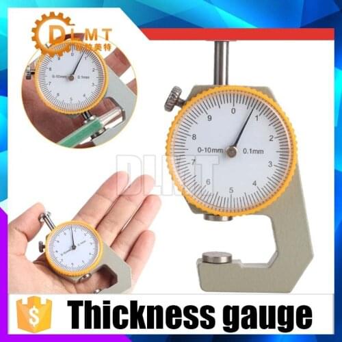 Thickness Meter Dial Tester Yellow Metal Width Measurement Analysis Tool Thickness Gauge Craft Jewelry MeasuringSilver