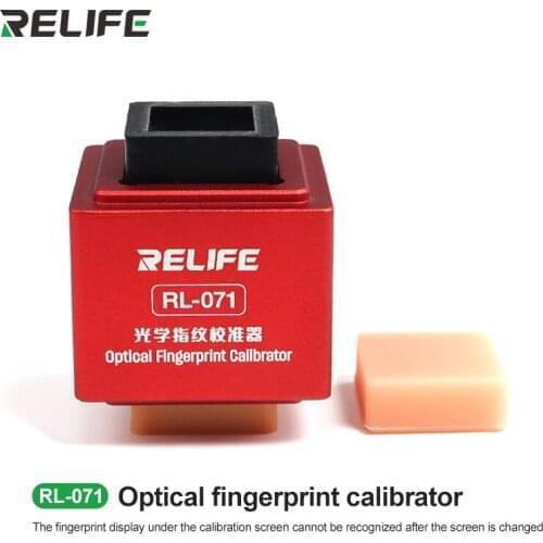 Relife RL-071 Fingerprint Touch ID Calibrator For Huawei VIVO Xiaomi OPPO Phone Optical Fingerprint Calibrator Tool Correction