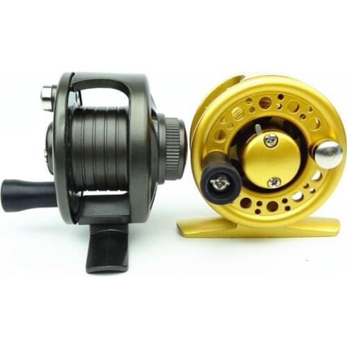 Fly Fishing Wheel 1+1BB 40-60 Ice Fishing Reel Raft Wheel Ice Fishing Vessel Wheel Ultra-light 2021