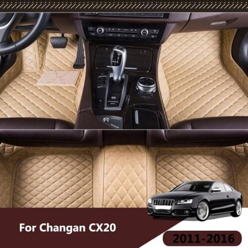 Carpets For Changan CX20 CX 20 2016 2015 2014 2013 2012 2011 Custom 3D Car Floor Mats Interiors Auto Accessories Rugs Parts