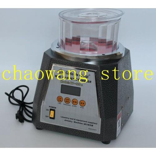 KT-186s 2000rpm Two-Way direction Jewelry Polishing Machine Magnetic Polisher Magnetic Tumbler