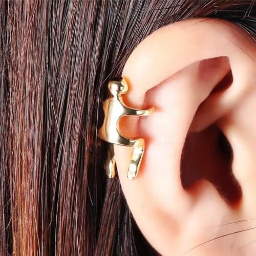 YOUHAOCC New Unique Design Punk Personality Climber Climbing Villain Ear Clip Retro Ear Bone Clip Women Ear Clip Jewelry
