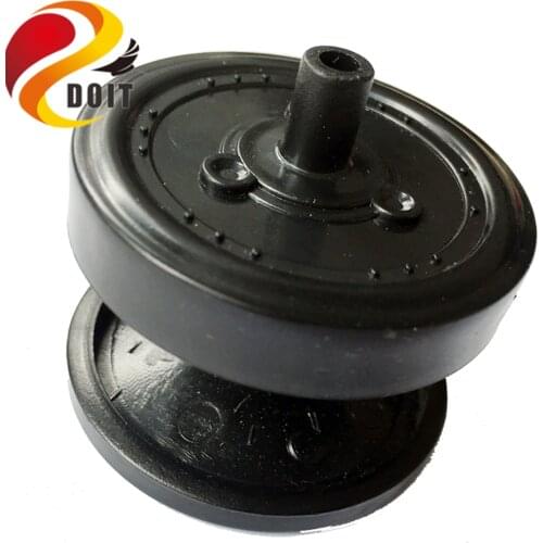 SZDOIT Plastic Load-Bearing Wheel With M4 Screw Coupling Bearing Wheel For RC Robot Tank Chassis Parts