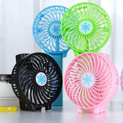 Portable Hand Fan USB Rechargeable Foldable Handheld Mini Fan Cooler 3 Speed Adjustable Cooling Fan Decor Dropshipping