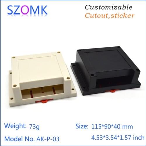 Szomk enclosure electronics switch box (1 pcs) 115*90*40mm electronics outlet enclosures distribution box electronic case