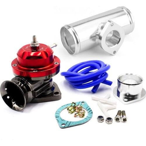 Type-RS Adjustable 25psi Blow off Valve Adaptor With 63mm 2.5" Flange Pipe For GD-RS FV RZ BOV Adapter L=150mm