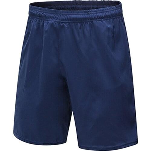 New Men Loose Running Shorts With Pocket Mens Quick Dry Breathable Gym Fitness Training Workout Male Sports Shorts