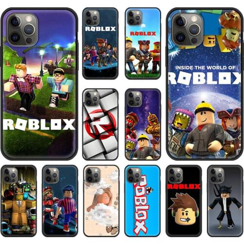 Hot Robloxes Game Phone Case for iPhone 8 7 11 12 Pro Max X XS XR XS Max SE 2020 12 Mini Plus Back Silicone Coque Capa