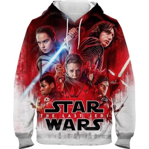 Oversized Hoodies For Men Marvel Movie Star Wars 3D Print Boy Girl Kids Sweatshirts Harajuku Cool Women Clothes Tops