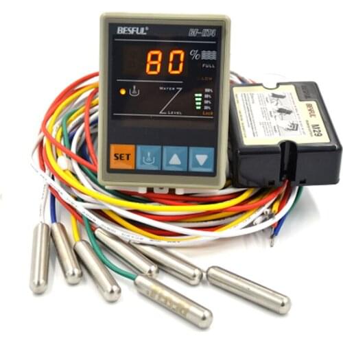 BF-KT4 220V Intelligent digital display water level controller liquid level switch automatic tank water With 316 water line