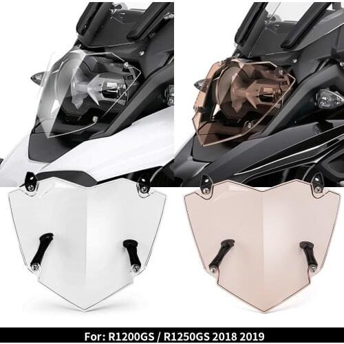 Motorcycle Front Headlight Protector For BMW R1200GS LC R1250GS R 1200 GS ADVENTURE ADV Head Lamp Cover Shield Guard 2018 2019