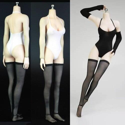 1/6 Scale White Swimsuit Bikini Underwear Female Clothing Set In Stock