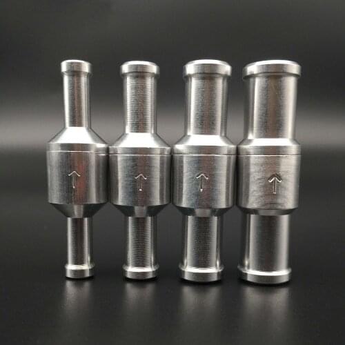 1pc 6/8/10/12mm One Way Valve Non-Return Valve One Way Inline Check Valve for Vacuum Hose Oil Water Pressure Pumps