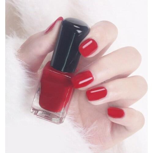 10ml Oily Nail Polish Set 20Colors Long Lasting Nail Art Varnish Dull Manicure Quick Dry Gel Permanent Lacquer Oil Nail NE