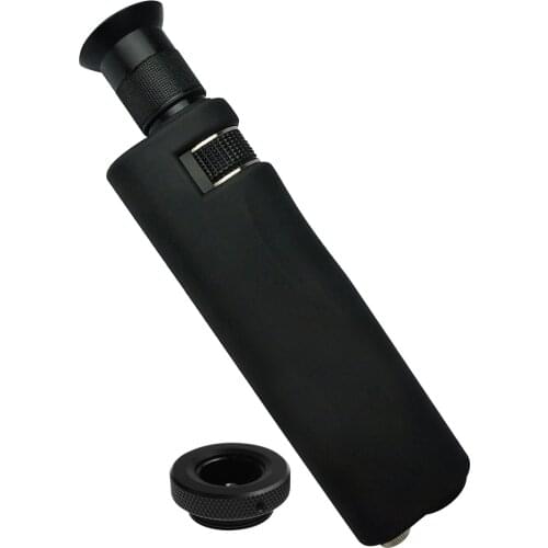 200x Magnification Fiber Optical Microscope Coaxial Illumination LED Light Built-in IR Filter Anti Slip Rubber Housing