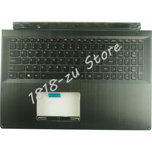 YALUZU US English Keyboard bezel UPPER Case Cover For Lenovo FLex 2 15 Pro-15 Edge 15 Backlit keyboard with Palmrest 5CB0G91191
