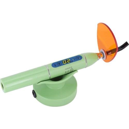 4 Colors 5W Big Power Cordless Wireless LED Curing Light Lamp Machine Dental Equipment Adjustable Working Time Teeth Whitening