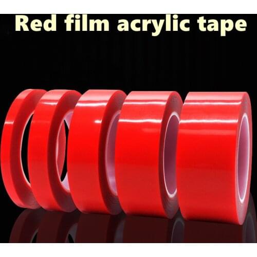 Double-sided Length 3M Width 6/8/10/20MM Strong Clear Transparent Acrylic Foam Adhesive Tapedouble Sided Adhesive Tape